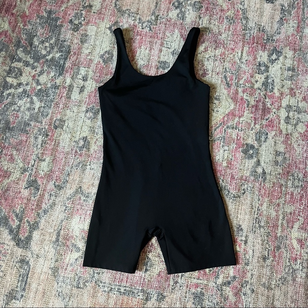 Girlfriend Collective Bike Unitard size Medium EUC